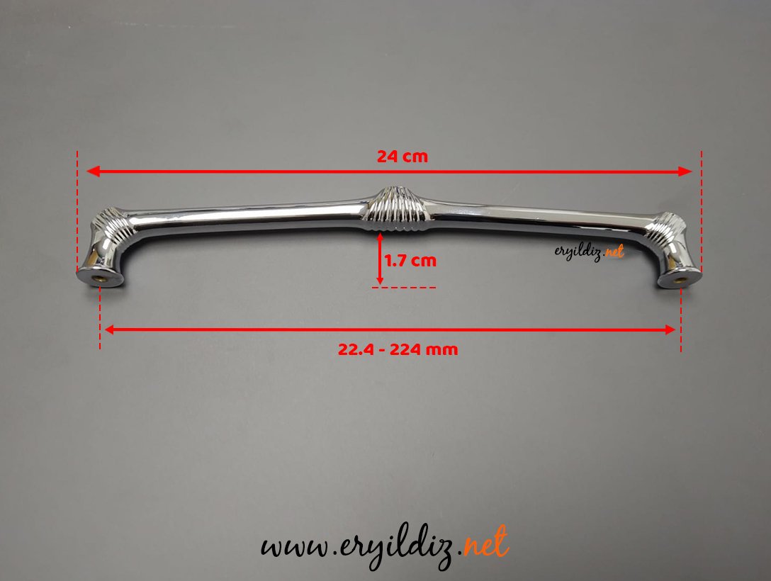 System 4218 Mobilya Kulp 224 mm Eryıldız Hırdavat