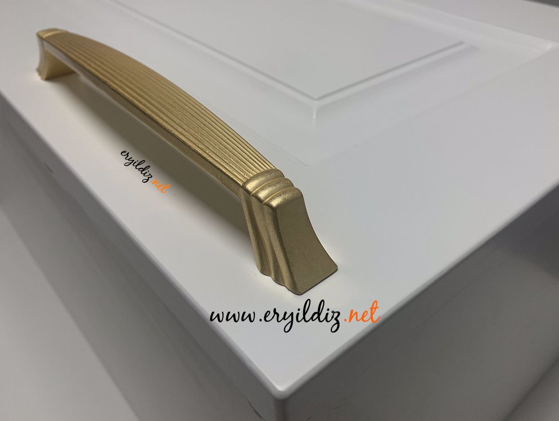 System 4255 Mobilya Kulp Altın Sarısı  Eryıldız Hırdavat 