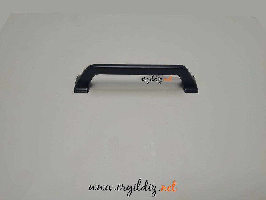 System 4314 Mobilya Kulp Siyah Eryıldız Hırdavat