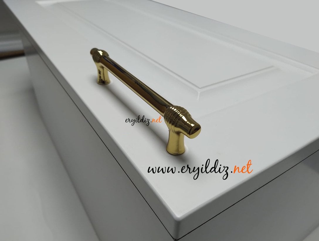 System 4323 Mobilya Kulp Altın Sarısı Eryıldız Hırdavat