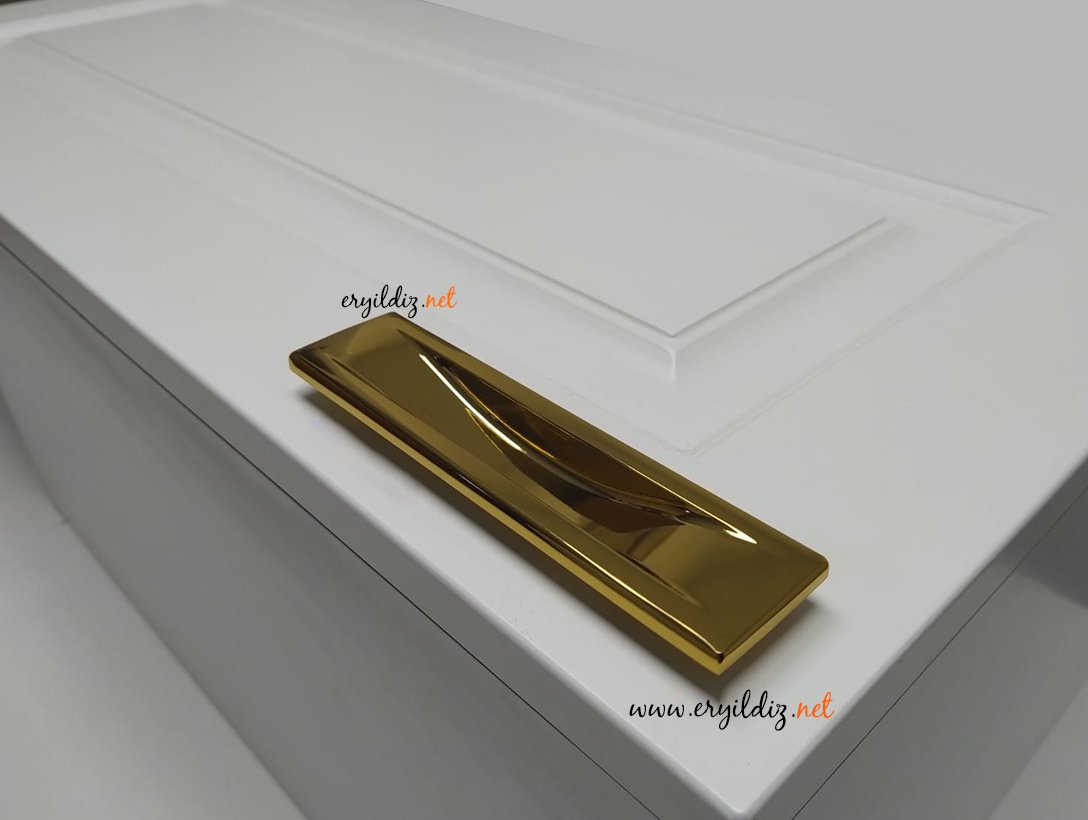 System 4340 Gömme Mobilya Kulp 96 mm Altın Sarısı Eryıldız Hırdavat
