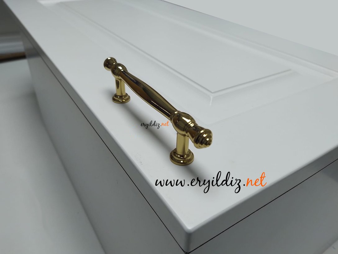System 4482 Mobilya Kulp Altın Sarısı Eryıldız Hırdavat 