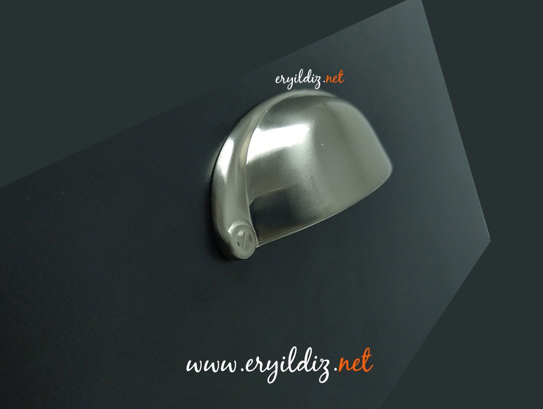 System 4525 Çanak Mobilya Kulp İnox  Eryıldız Hırdavat