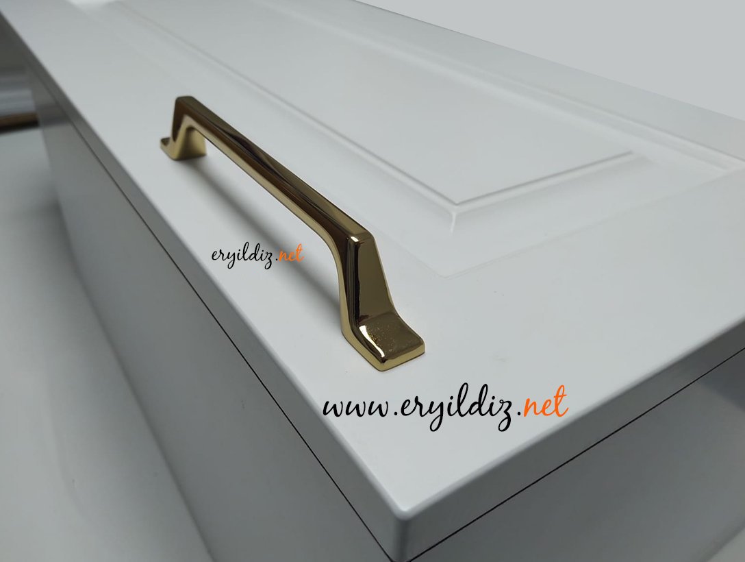 System 4598 Mobilya Kulp Altın Sarısı Eryıldız Hırdavat
