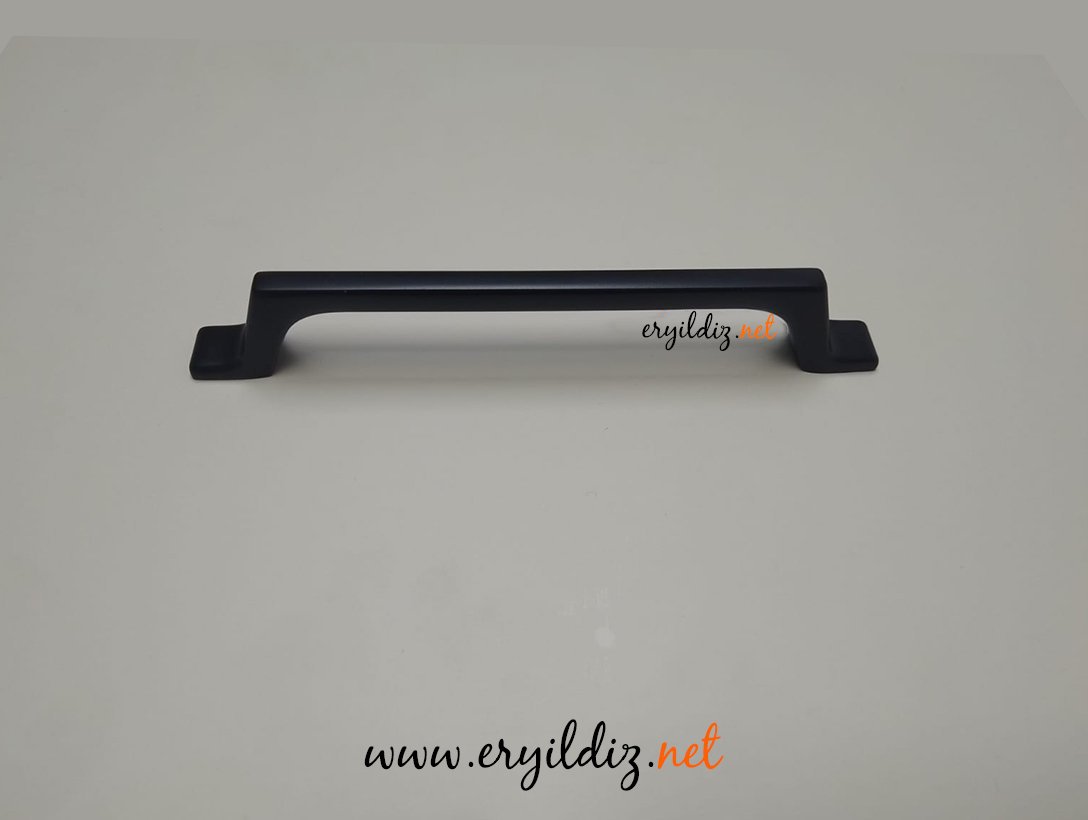 System 4598 Mobilya Kulp Siyah Eryıldız Hırdavat