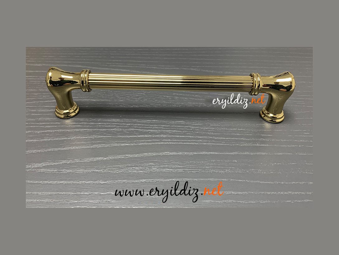 System 4640 Mobilya Kulp Altın Sarısı Eryıldız Hırdavat 