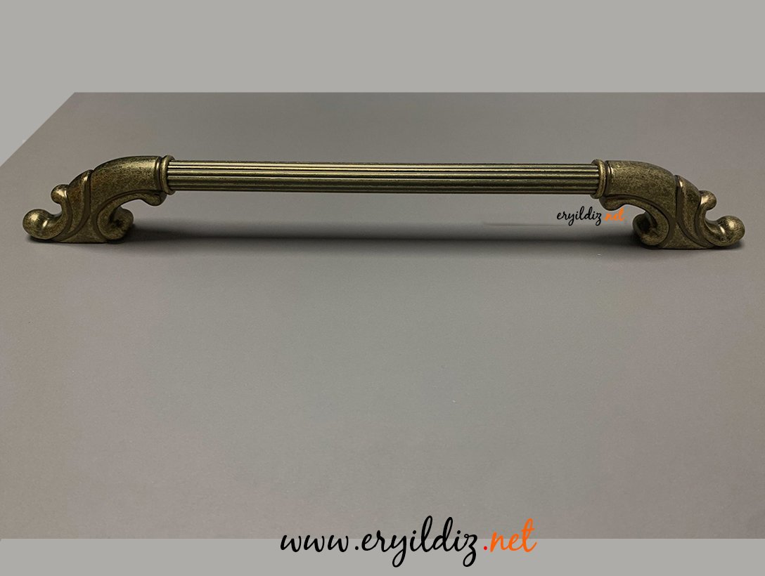 System 4655 AVM-AVM Antik Mobilya Kulp 224 mm Eryıldız Hırdavat 