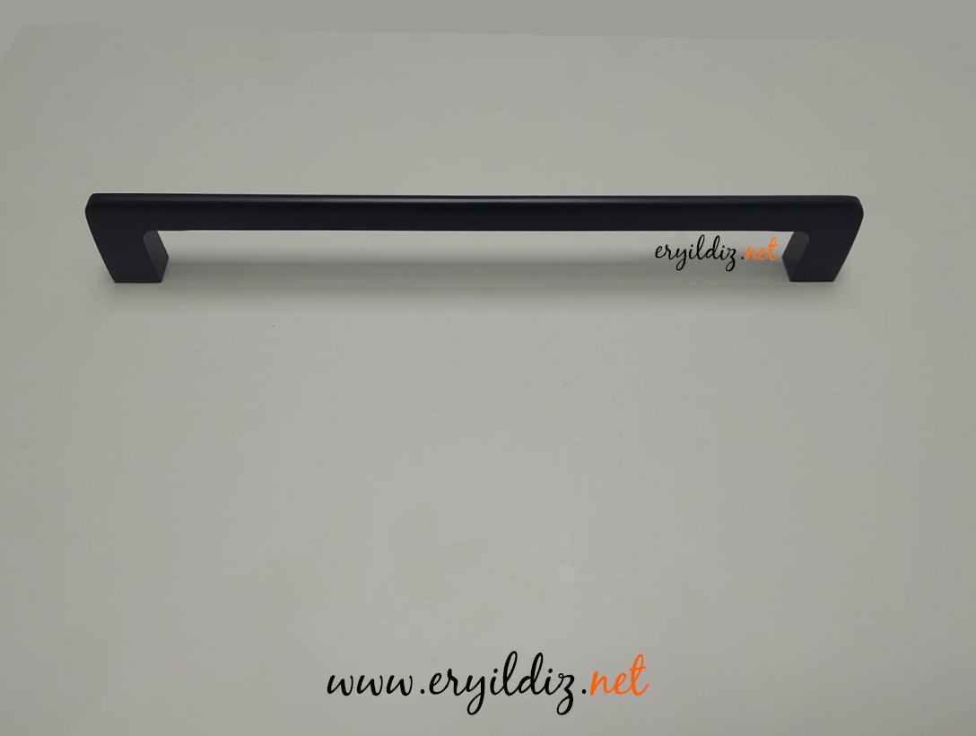 System 6518 Mobilya Kulp Siyah Eryıldız Hırdavat