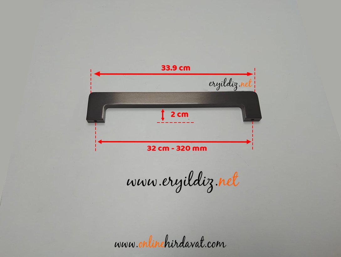 System 7842 Mobilya Kulp 320 mm Eryıldız Hırdavat