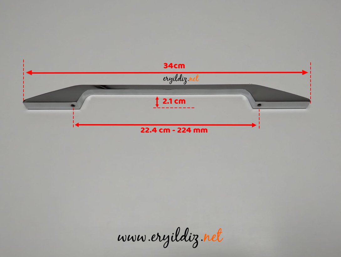 System SY 8525 Mobilya Kulp 224 mm Eryıldız Hırdavat