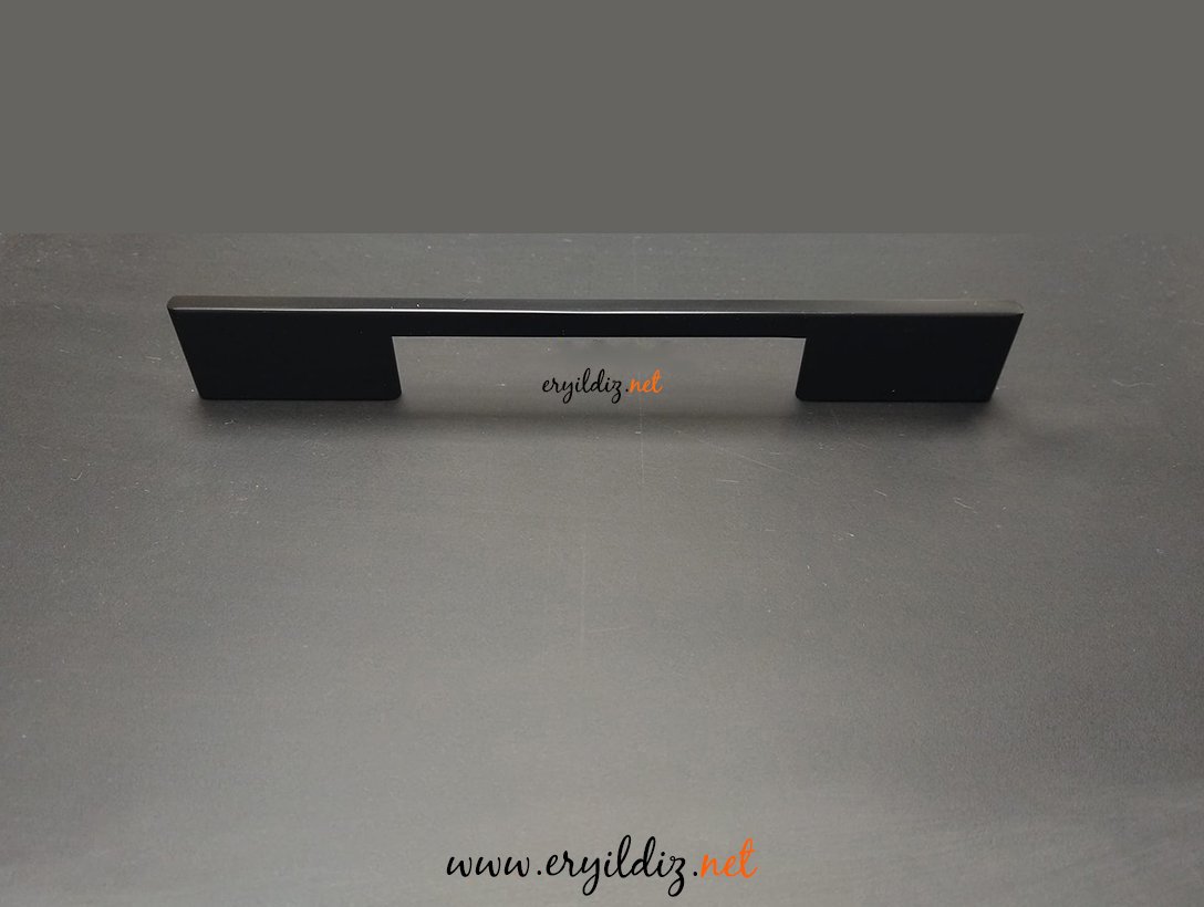 System SY 8570 Mobilya Kulp Siyah Eryıldız Hırdavat