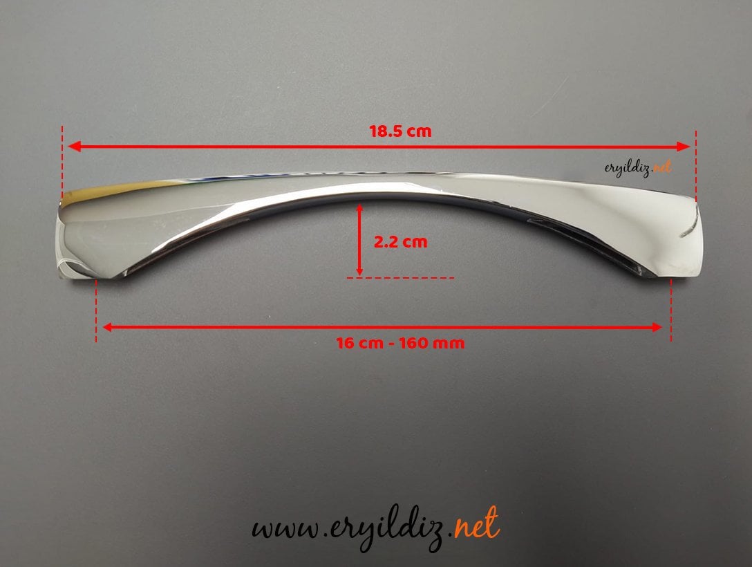 System SP 4025 Mobilya Kulp Krom 160 mm Eryıldız Hırdavat