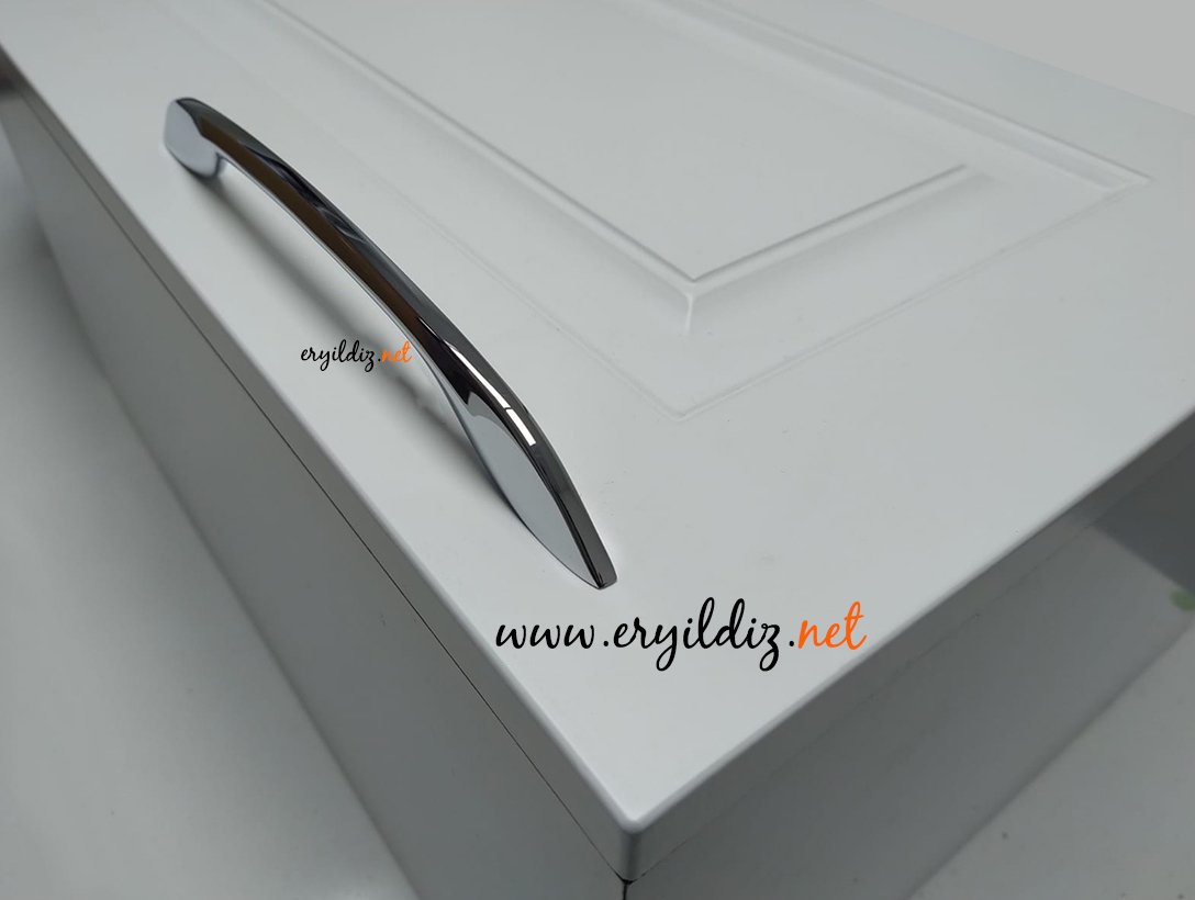 System SP 4155 CR Krom Zamak Mobilya Kulp 192 mm Eryıldız Hırdavat 