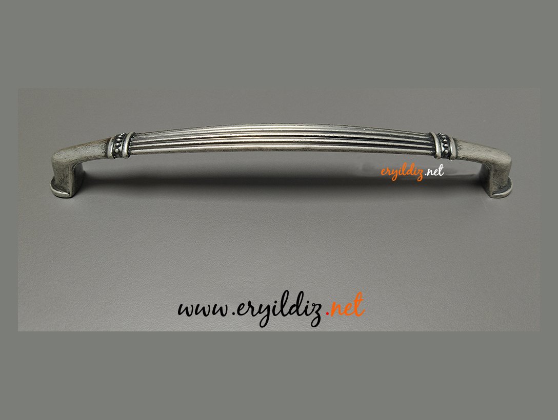 System SY 4350 Mobilya Kulp Antik Gümüş  Eryıldız Hırdavat 
