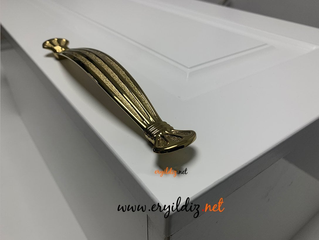 System SY 4500 Mobilya Kulp Altın Sarısı - 96 mm 1