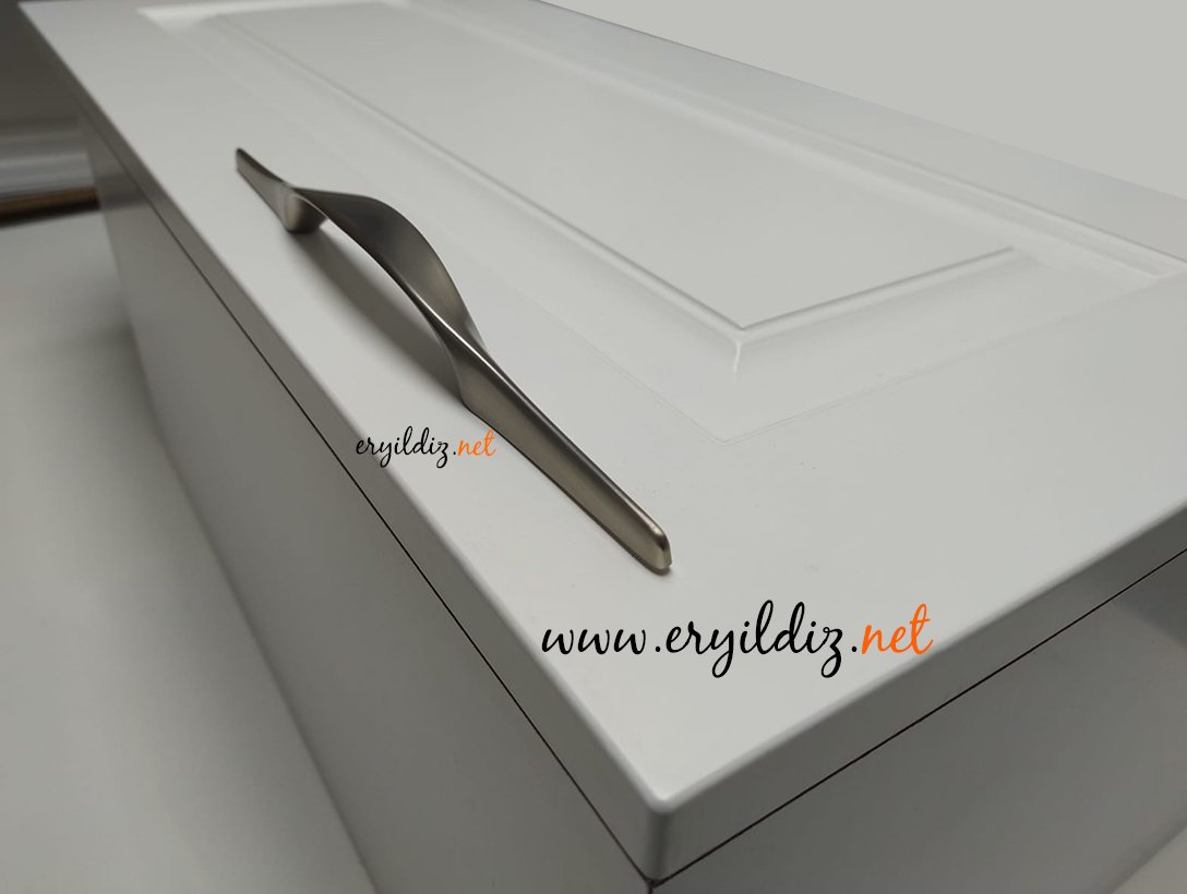 System SY 4550 Mobilya Kulp Mat Nikel Saten Eryıldız Hırdavat