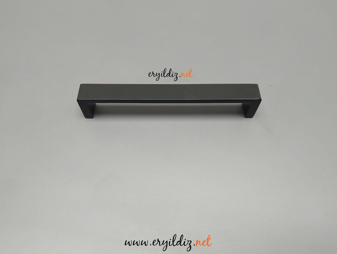 System SY 6250 Mobilya Kulp Siyah Eryıldız Hırdavat