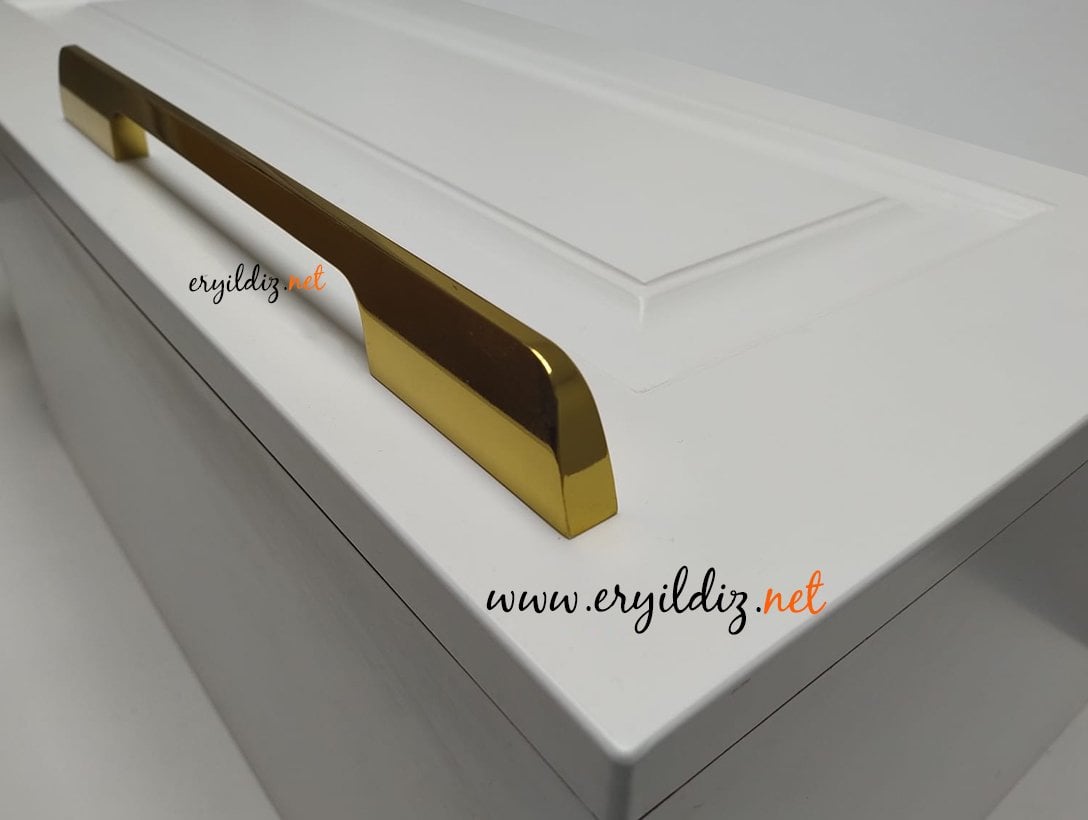 System SY 8520 Mobilya Kulp Altın Sarısı Eryıldız Hırdavat