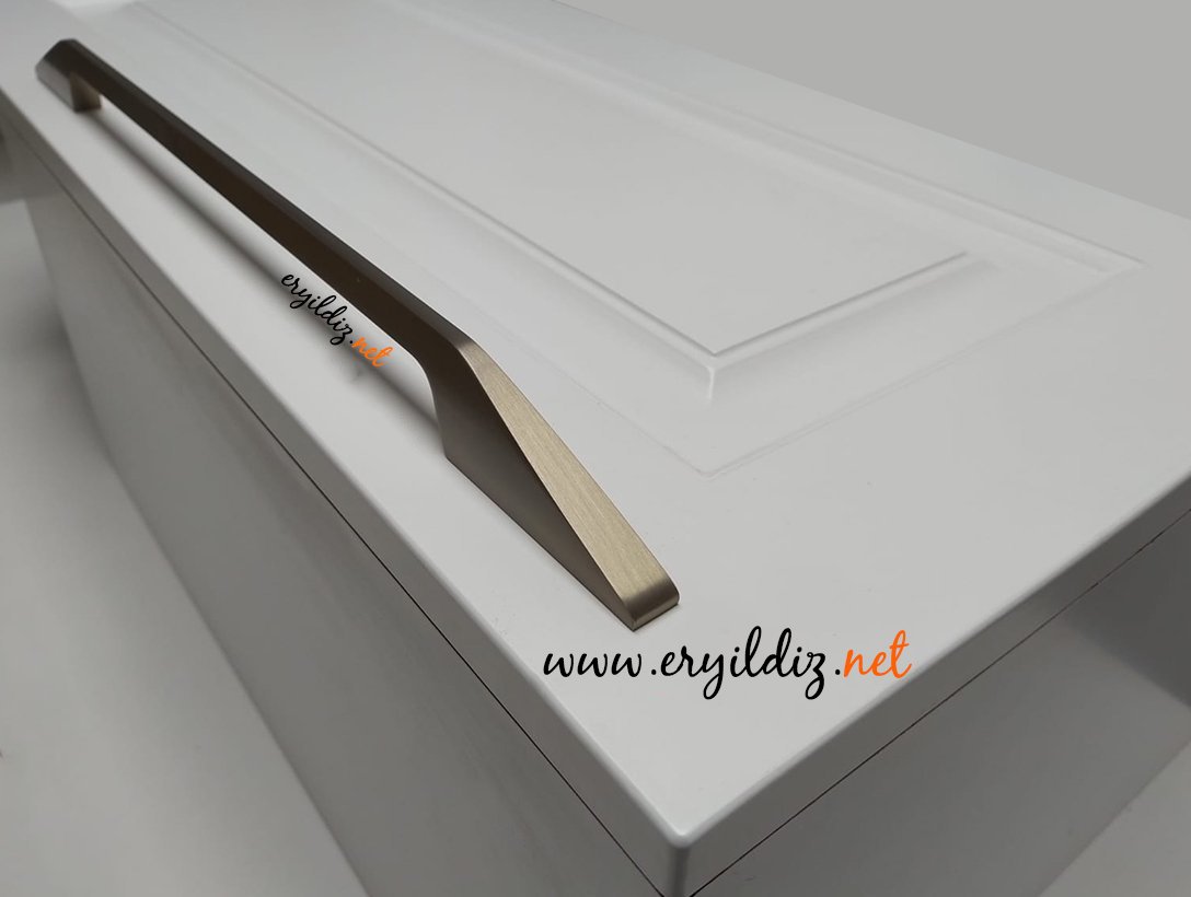 System SY 8525 Mobilya Kulp Mat Nikel Saten Eryıldız Hırdavat