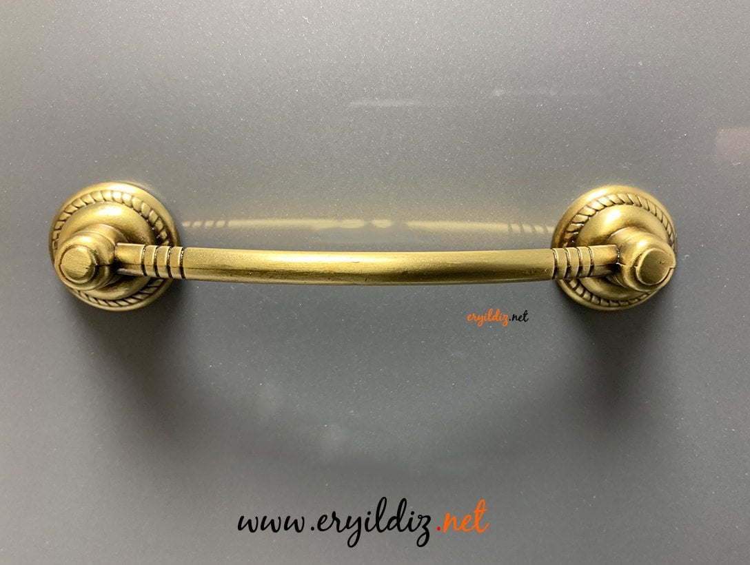 Umut 271-1 Antik Mobilya Kulp 96 mm Eryıldız Hırdavat