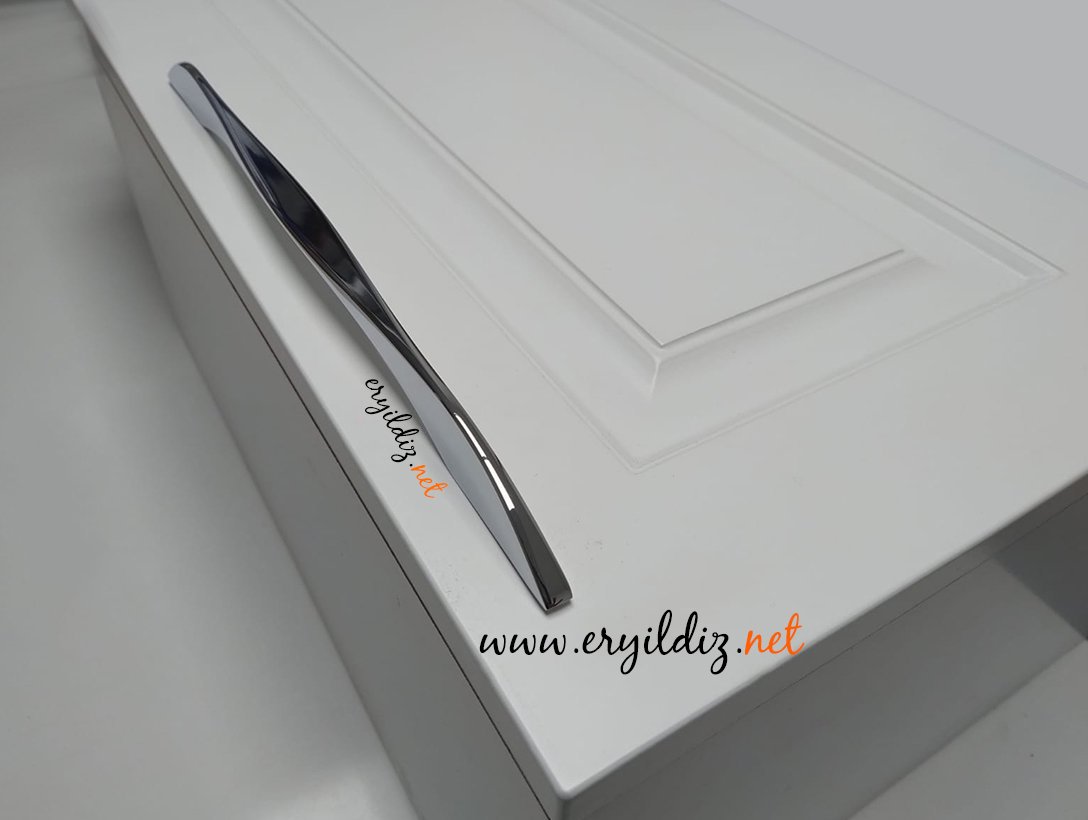 Umut 291 Zamak Mobilya Kulp 320 mm Krom Eryıldız Hırdavat