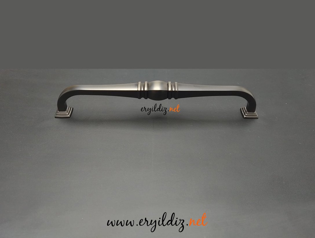 Ventus 1039 Yaldızlı Mobilya Kulp Antrasit Gri Eryıldız Hırdavat