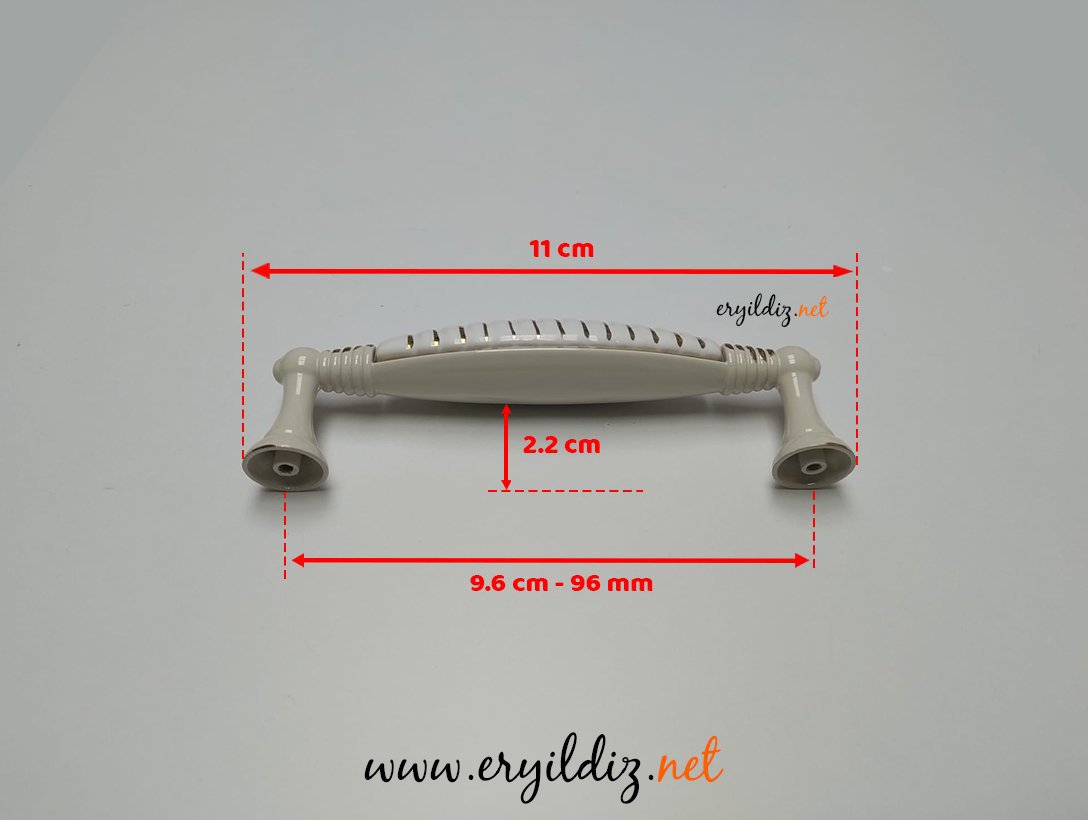 Ventus 2019 Yaldızlı Mobilya Kulp Altın - 96 mm Eryıldız Hırdavat