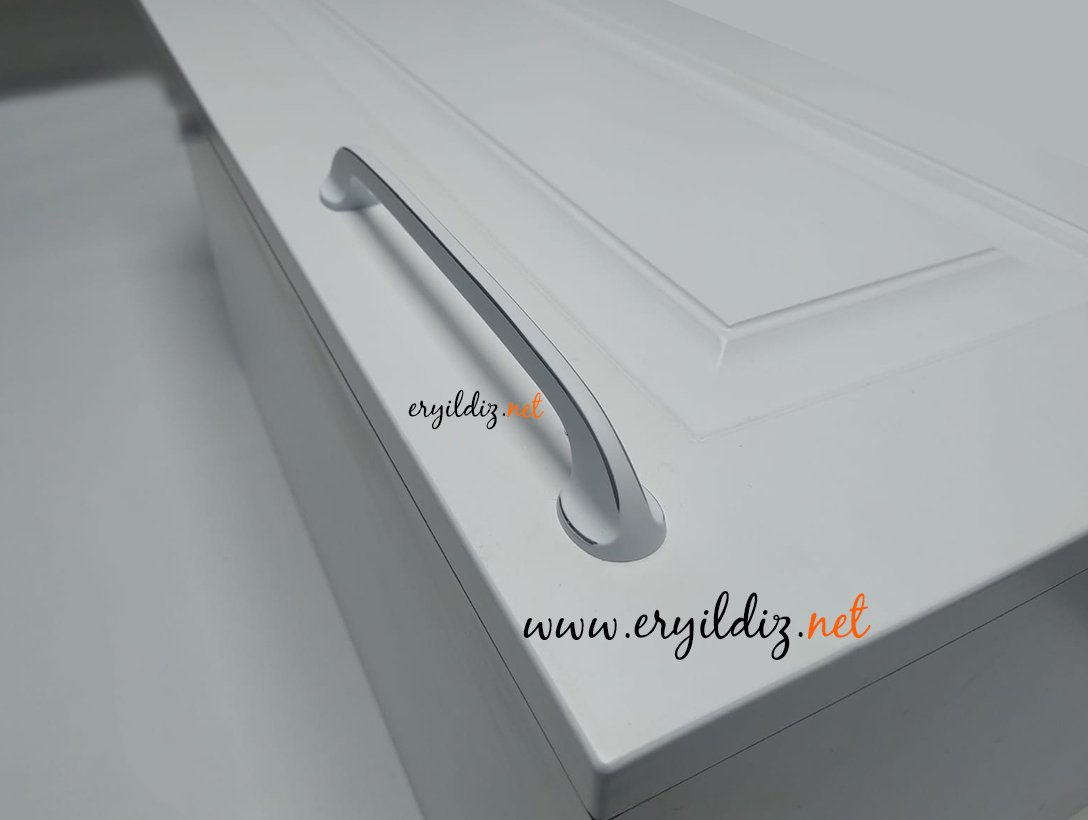 Ventus 3002 Mobilya Kulp Beyaz - Krom - Eryıldız Hırdavat
