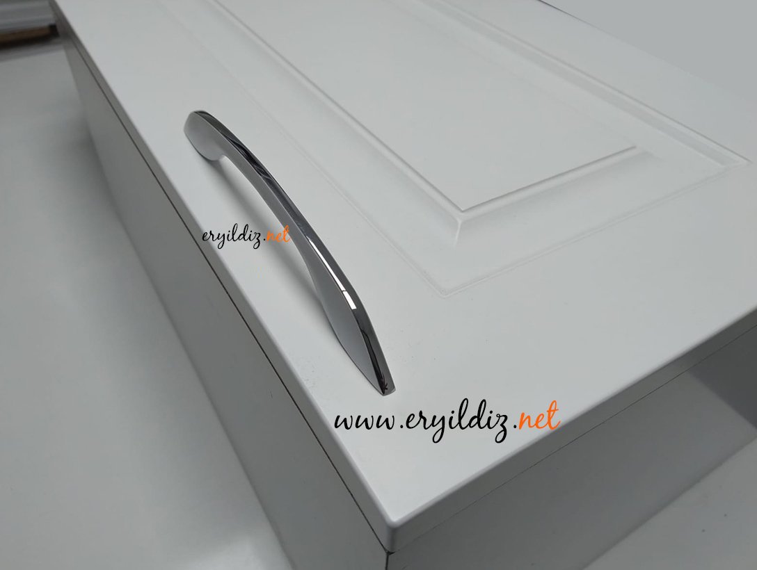 Ventus 3008 Mobilya Kulp Beyaz Krom Eryıldız Hırdavat