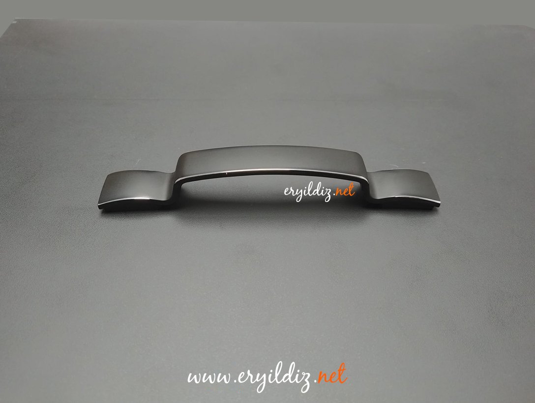 Ventus 3009 Mobilya Kulp Siyah Krom Eryıldız Hırdavat