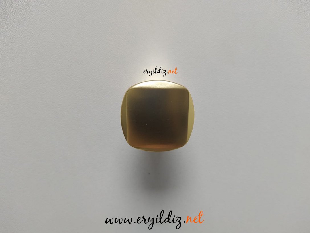 Ventus 6001W Mobilya Kulp Mat Altın Eryıldız Hırdavat 