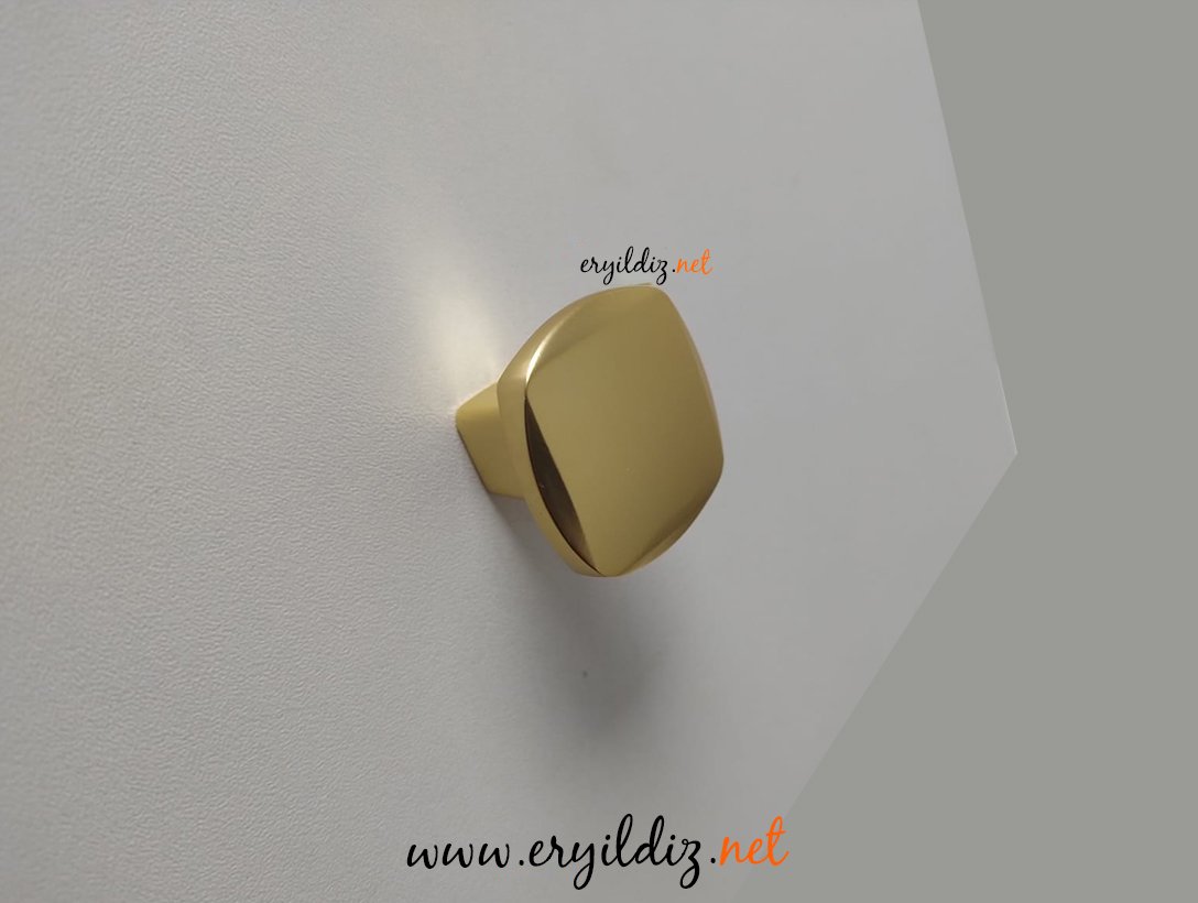 Ventus 6001W Mobilya Kulp Mat Altın Eryıldız Hırdavat 