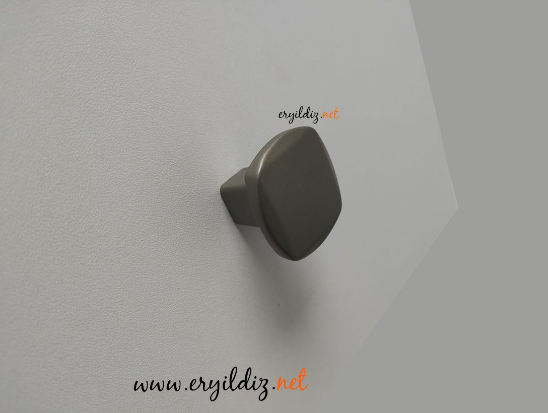 Ventus 6001W Mobilya Kulp Gri Eryıldız Hırdavat