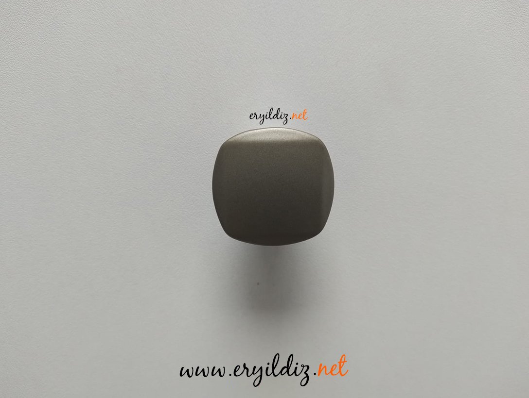 Ventus 6001W Mobilya Kulp Gri Eryıldız Hırdavat