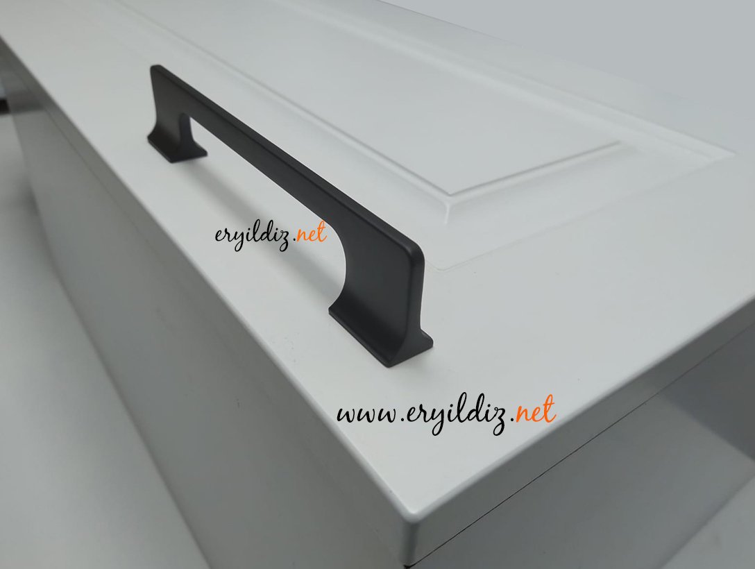 Ventus 6111 Mobilya Kulp Mat Siyah Eryıldız Hırdavat