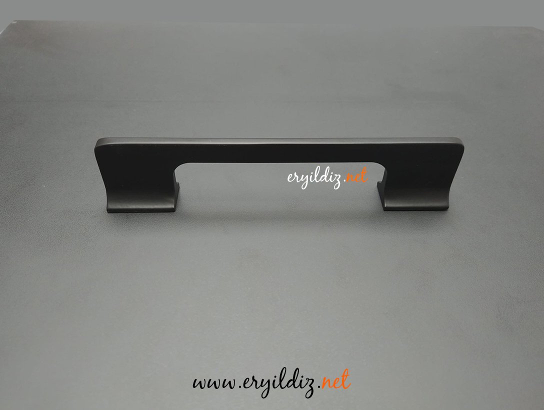 Ventus 6111 Mobilya Kulp Mat Siyah Eryıldız Hırdavat 