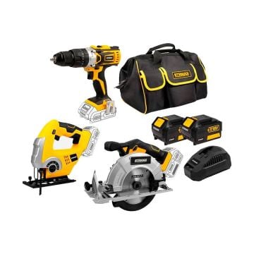 Rtrmax Rtx1816B Matkap-1842B Dekubaj-1836B Testere-1804 Akü(2 adet)-1808 Şarj Aleti-1004 Çanta set