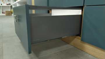 Samet Smart Flow Antrasit Çekmece Rayı Tek Bordür - 35 cm