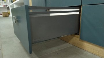 Samet Smart Flow Antrasit Çekmece Rayı Çift Bordür - 35 cm