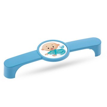 Fede Plastik Bebek Mavisi Mobilya Kulp
