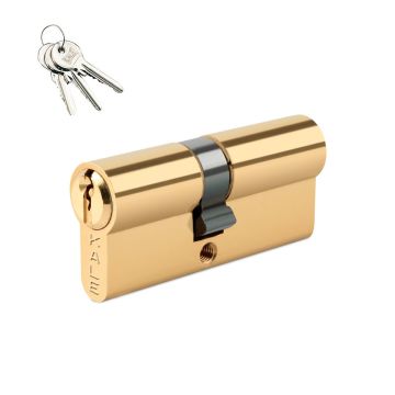 Kale Kilit 164 GNC Standart Çelik Pimli Barel 90 mm - Nikel