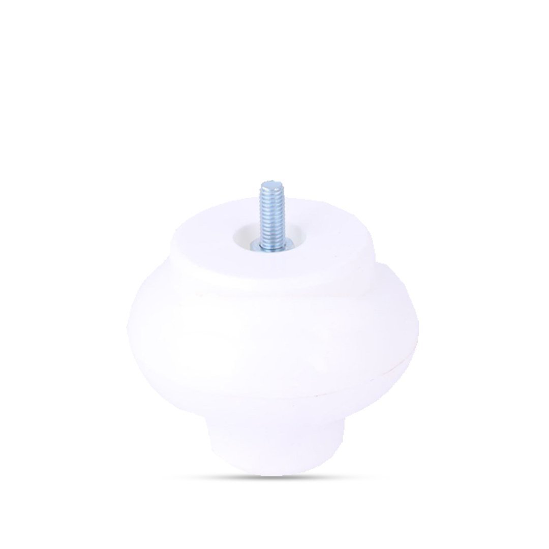 Küre Mobilya Ayak 8 cm Beyaz