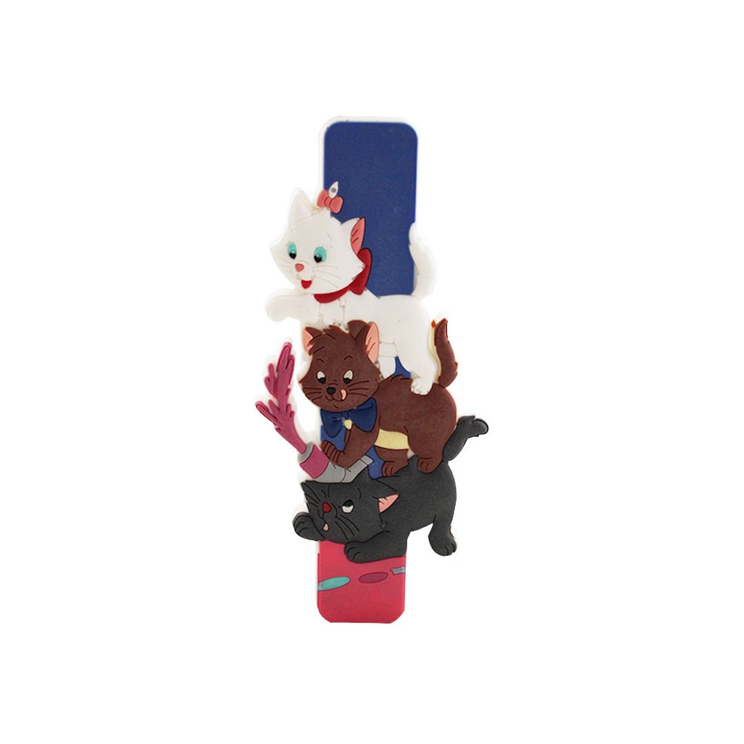 Aristo 96-120 mm 3 Lü Kedi Çocuk Odası Mobilya Kulpu