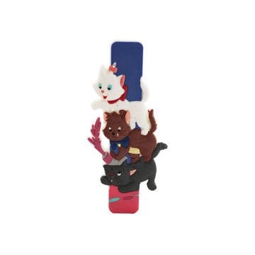 Aristo 96-120 mm 3 Lü Kedi Çocuk Odası Mobilya Kulpu