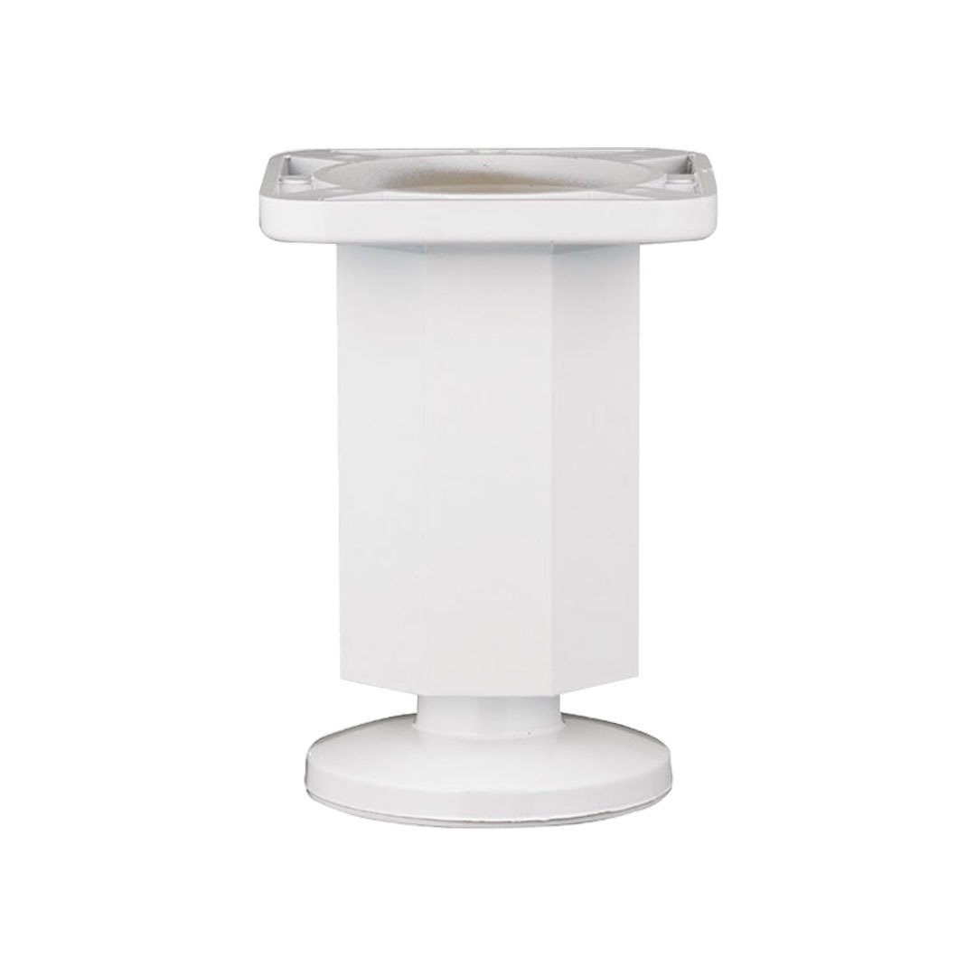 Pole Sekizgen Ayak 10 cm Beyaz