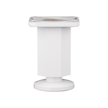Pole Sekizgen Ayak 10 cm Beyaz