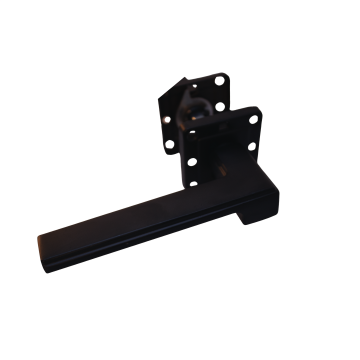 Nobel Max Panama Matsiyah Kare Rozetli Kapı Kolu