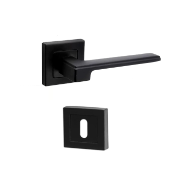 Nobel Max Panama Matsiyah Kare Rozetli Kapı Kolu