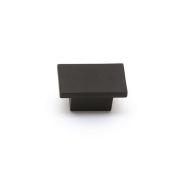 System SY 4335 Düğme Mobilya Kulp 16 mm Siyah