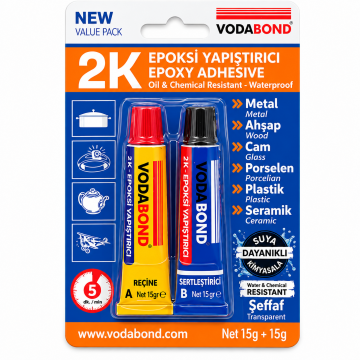 Vodabond 2K Rapid Epoxy Yapıştırıcısı 30 gr